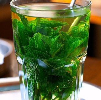 thé à la menthe